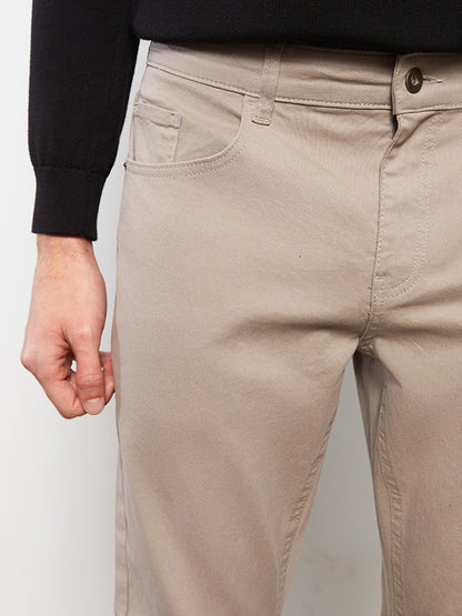 Slim Fit Men's Chino Trousers