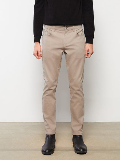 Slim Fit Men's Chino Trousers