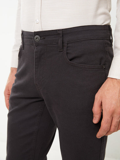 Slim Fit Men's Chino Trousers