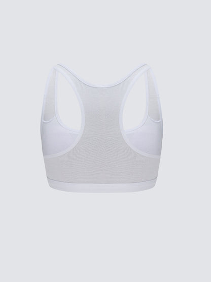 Non-wired Padded Plain Bustier 2 Pack