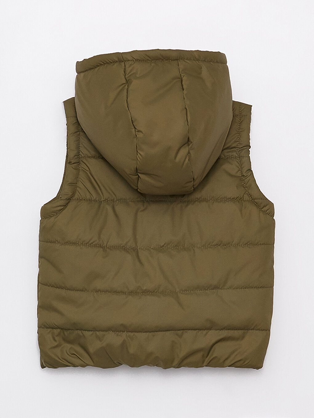 Crew Neck Baby Boy Zipper Vest