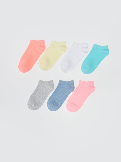 Basic Girl's Booties Socks 7-pack