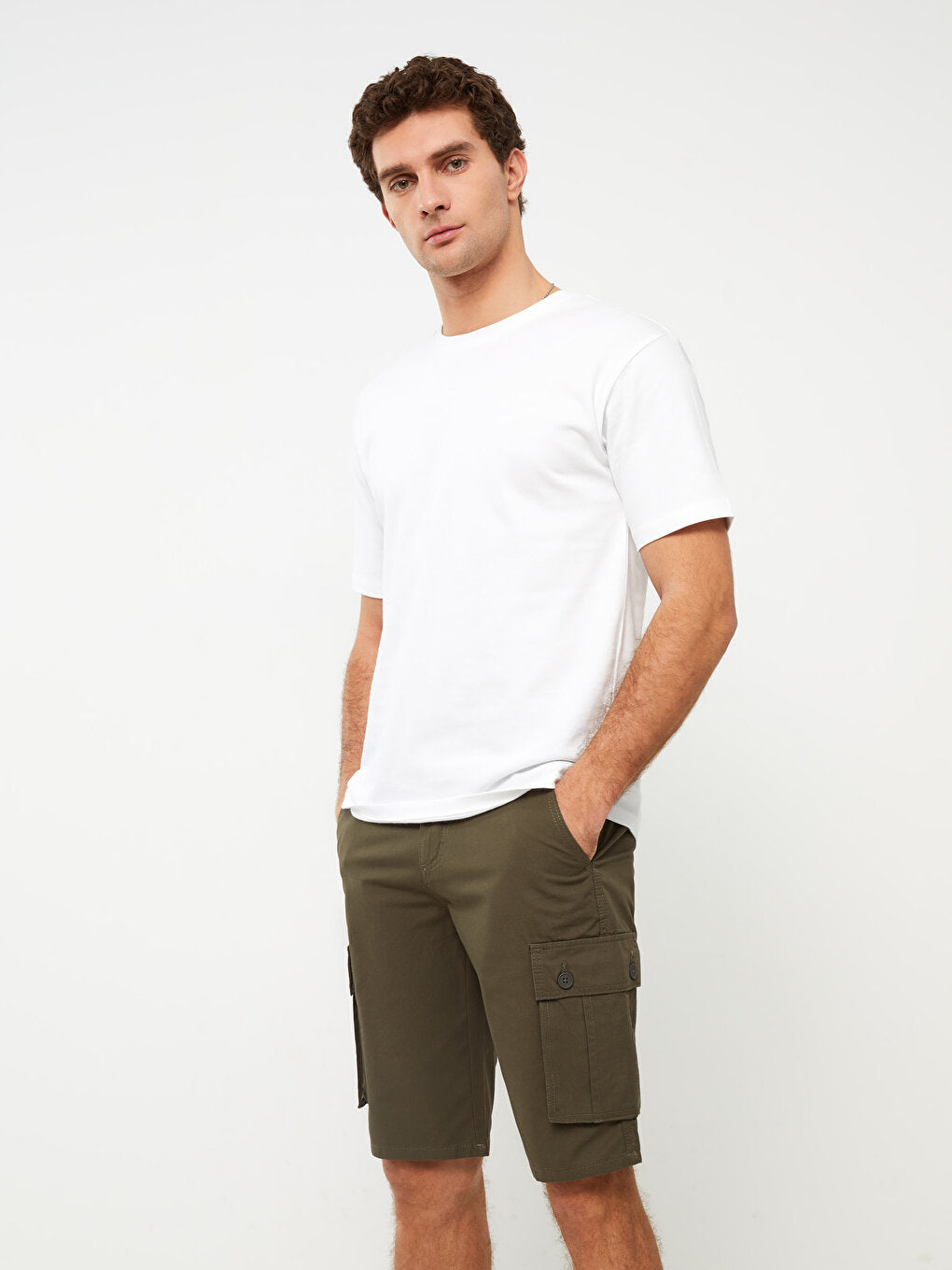 Standard Fit Men's Bermuda Shorts