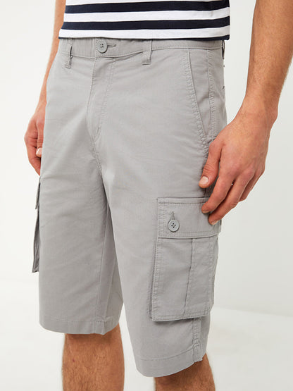 Standard Fit Men's Bermuda Shorts