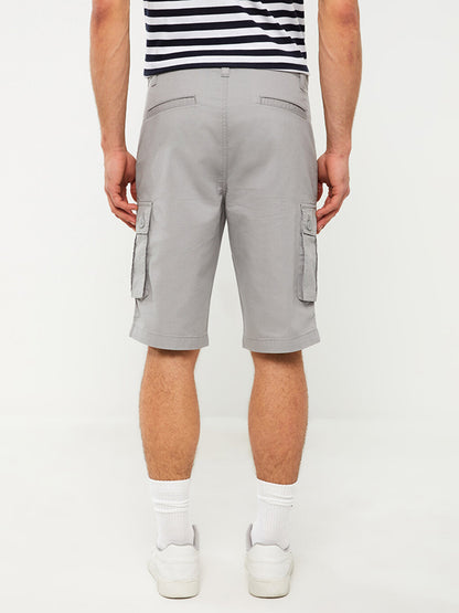 Standard Fit Men's Bermuda Shorts