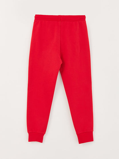 Basic Boy's Jogger Sweatpants with Elastic Waist