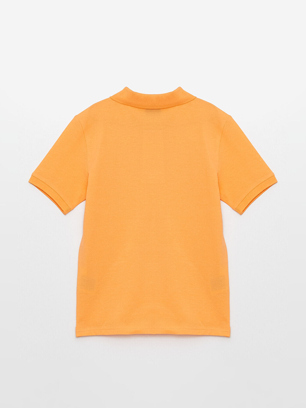 Polo Neck Basic Short Sleeve Boy's T-Shirt