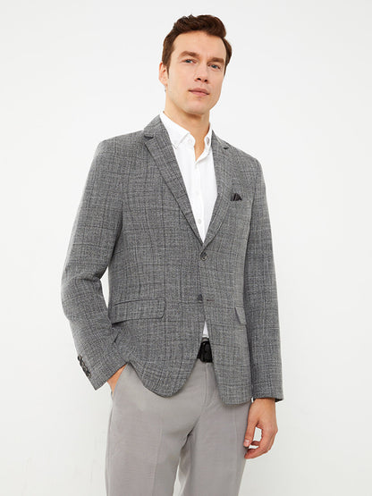 Standard Fit Men's Blazer Jacket