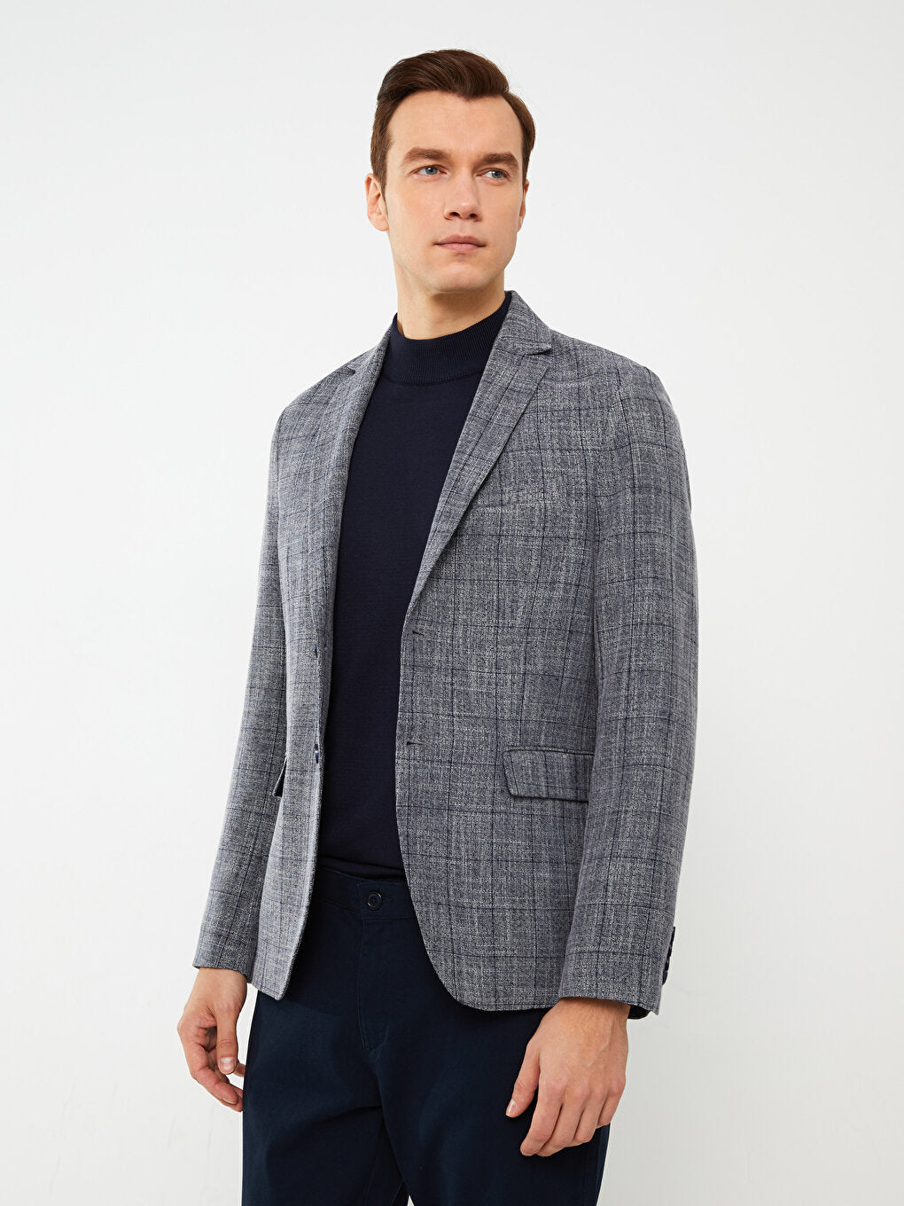 Standard Fit Men's Blazer Jacket