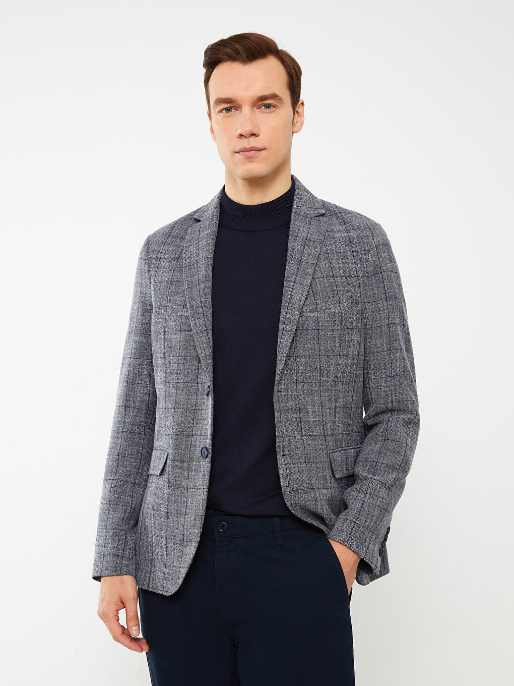 Standard Fit Men's Blazer Jacket