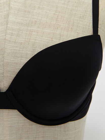 Underwire Unpadded Plain T-Shirt Bra