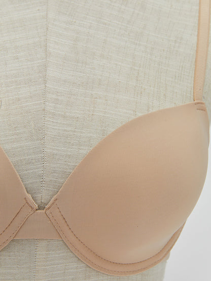 Underwire Unpadded Plain T-Shirt Bra