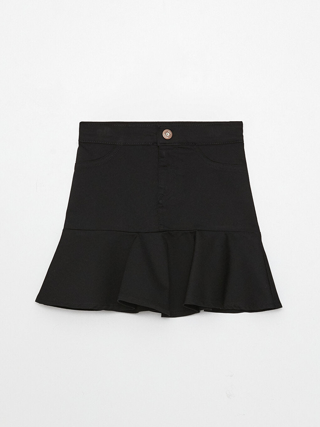 Basic Gabardine Girl's Skirt