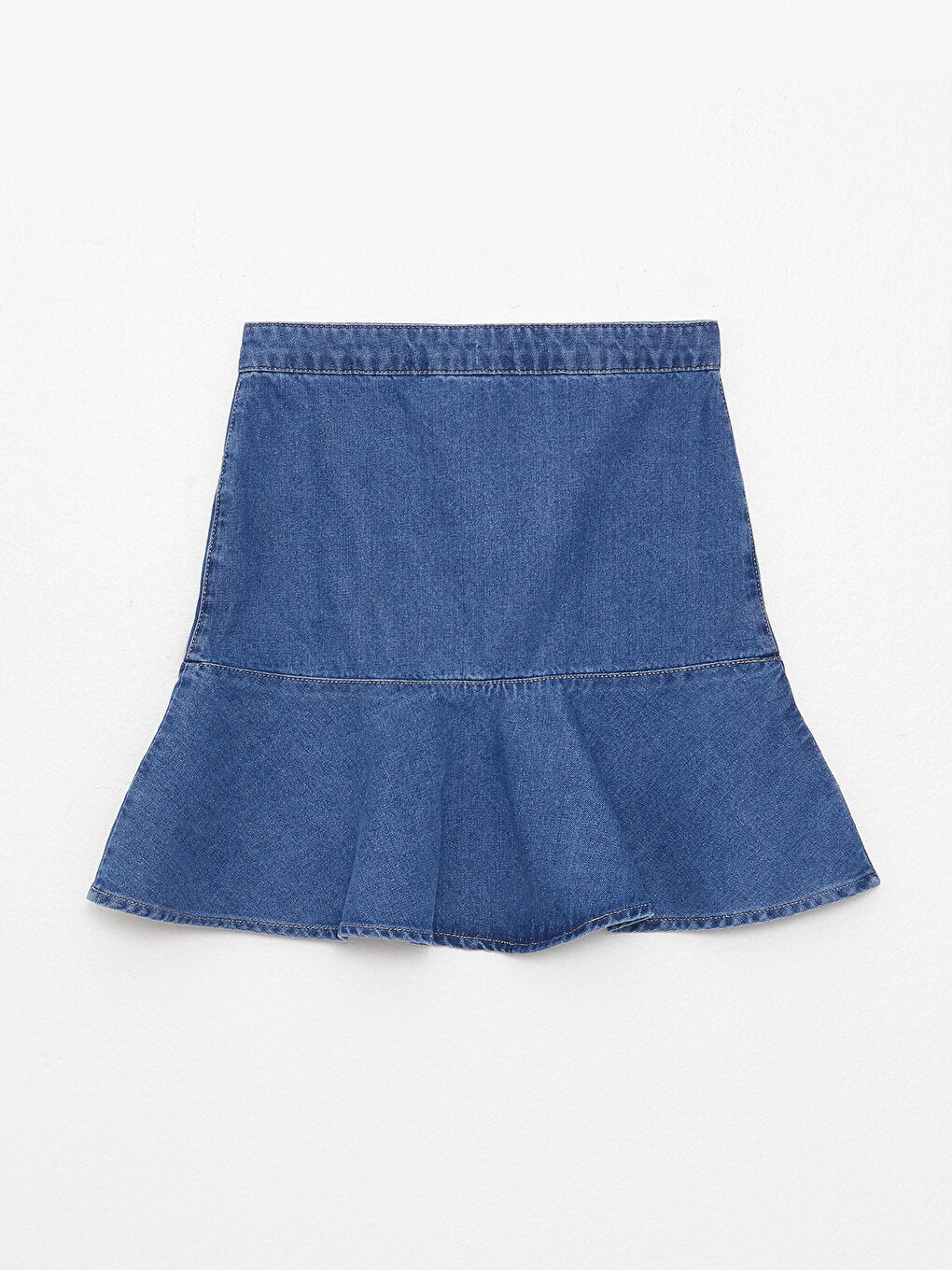 Basic Girl's Jean Skirt