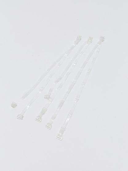 Transparent Bra Strap 3 Pack