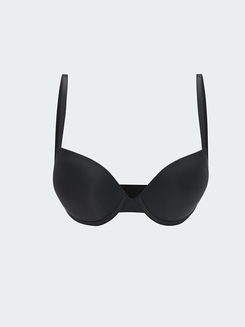 Underwire Plain Half Padded T-Shirt Bra