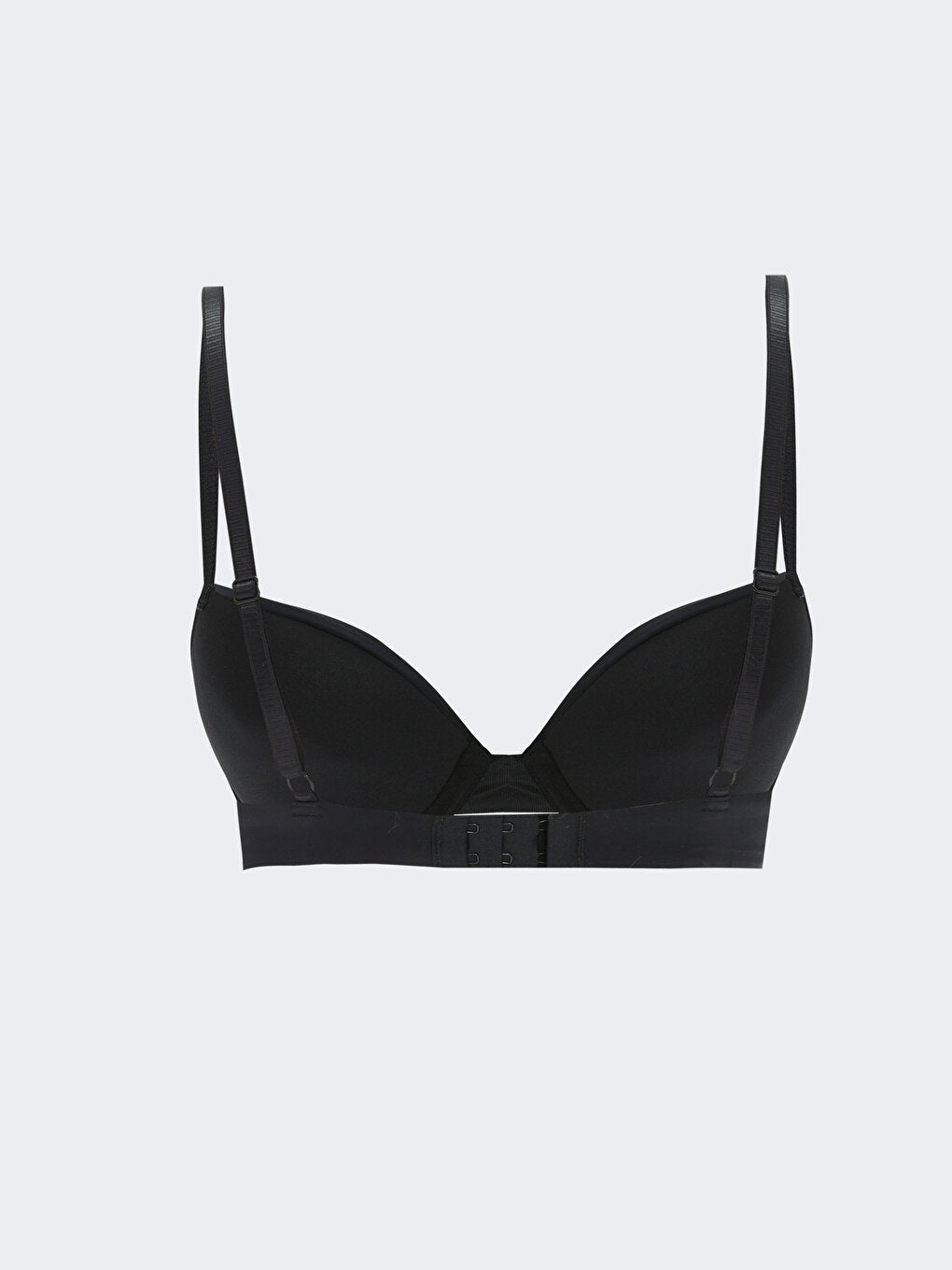 Underwire Plain Half Padded T-Shirt Bra