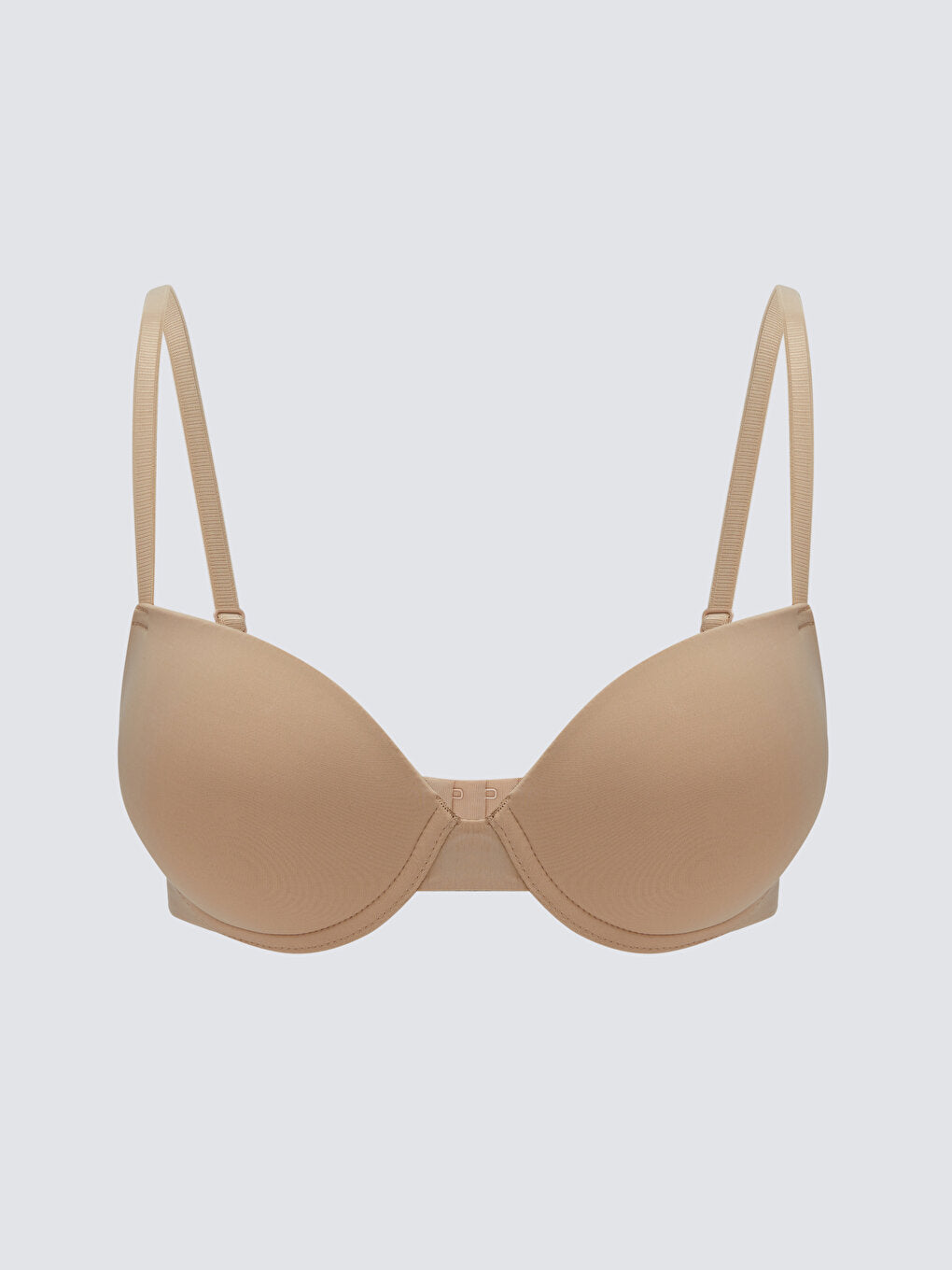 Underwire Plain Half Padded T-Shirt Bra