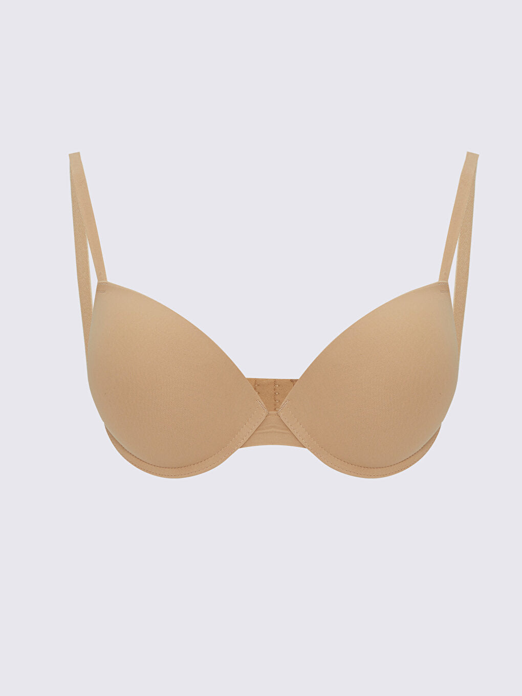 Underwire Half Padded Plain T-Shirt Bra