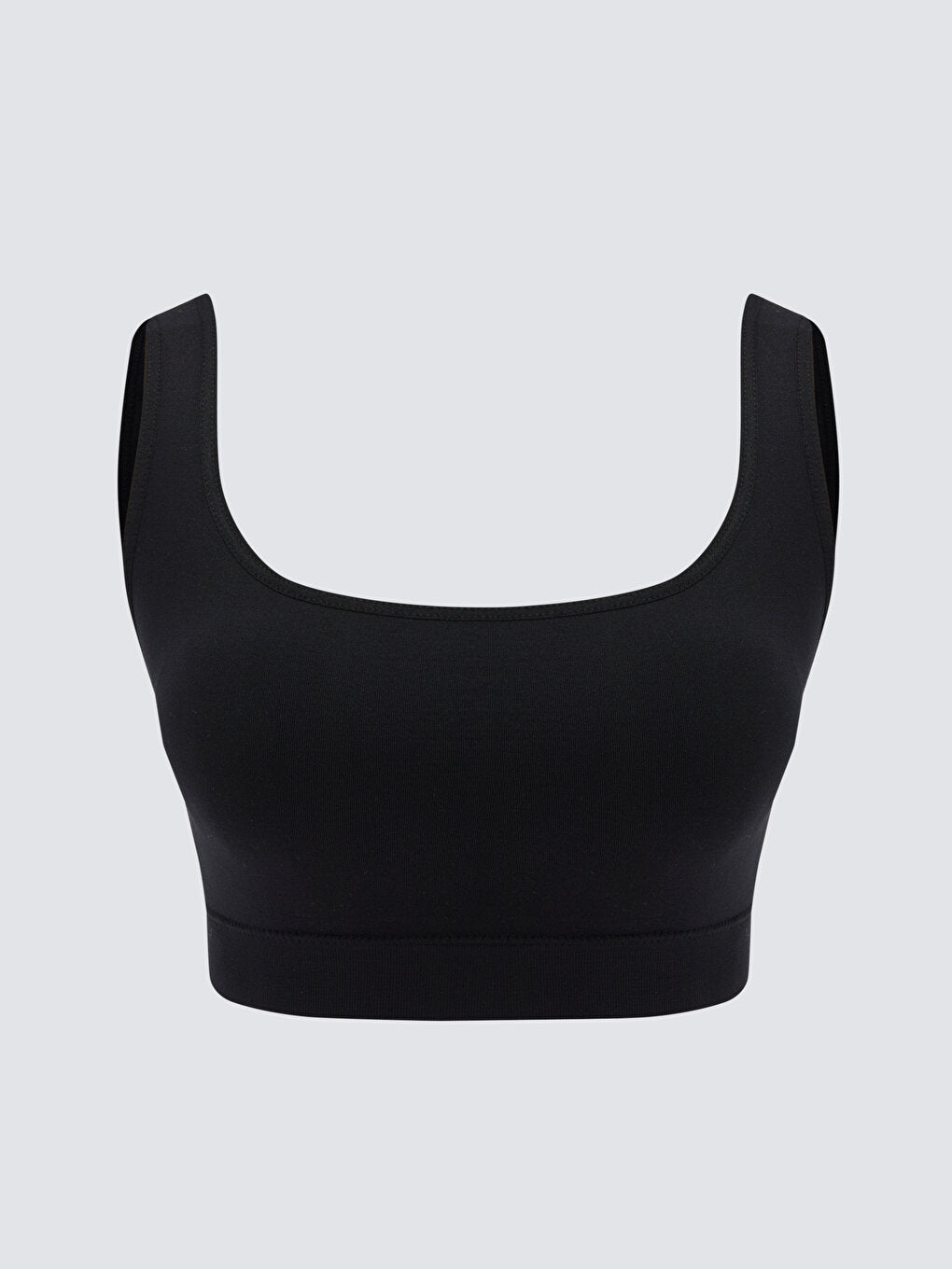 Non-Wireless Padding Plain Seamless Sports Bra