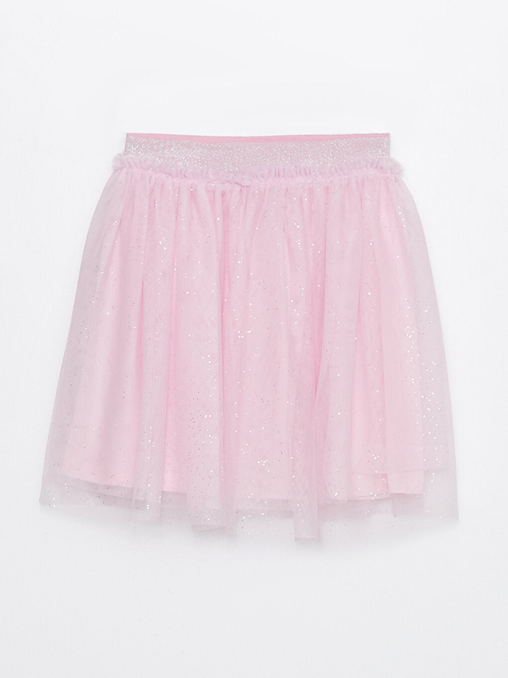 Girls' Tulle Skirt with Elastic Waist