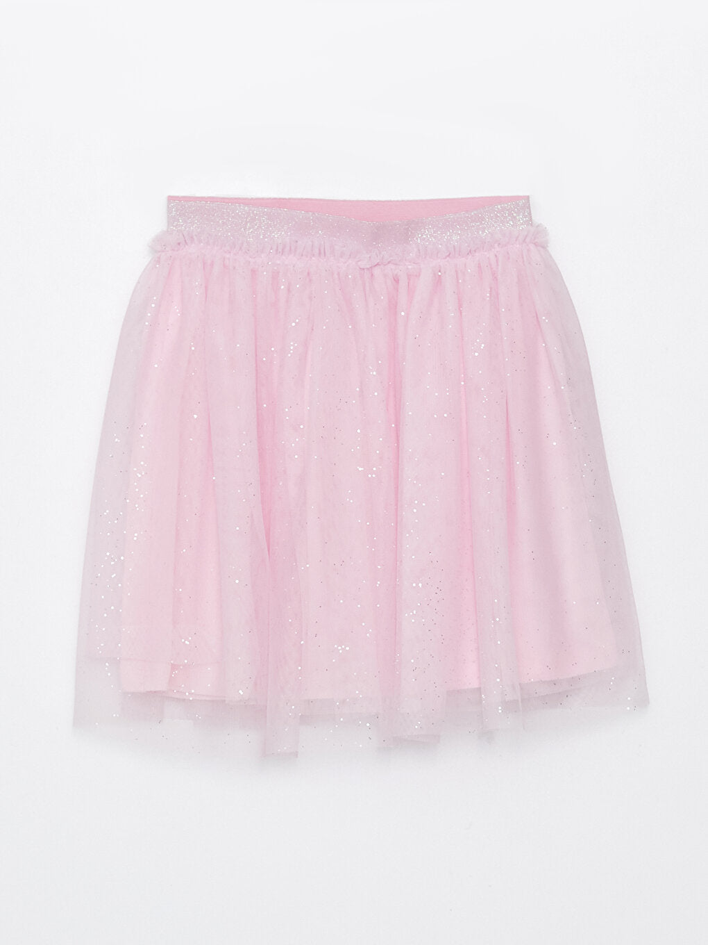 Girls' Tulle Skirt with Elastic Waist