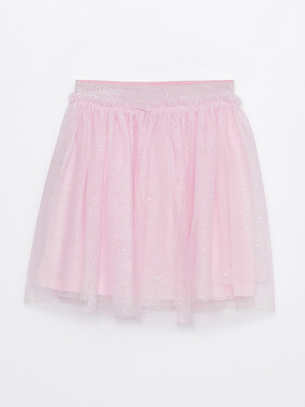 Girls' Tulle Skirt with Elastic Waist