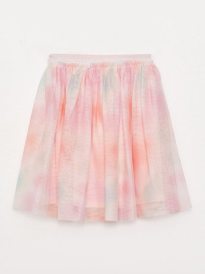 Girls' Skirt with Elastic Waist