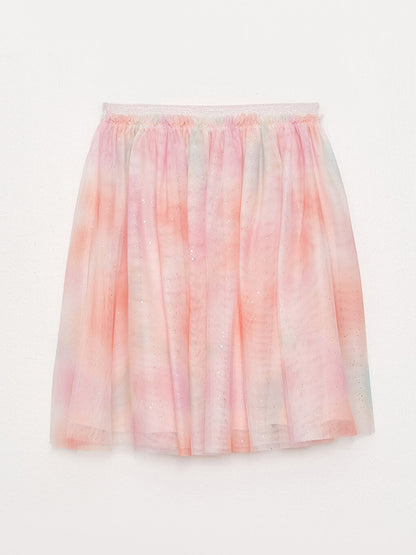 Girls' Skirt with Elastic Waist