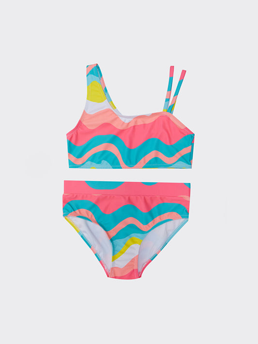 Printed Girl's Bikini