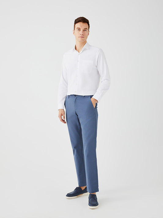 Wide Fit Men's Chino Trousers