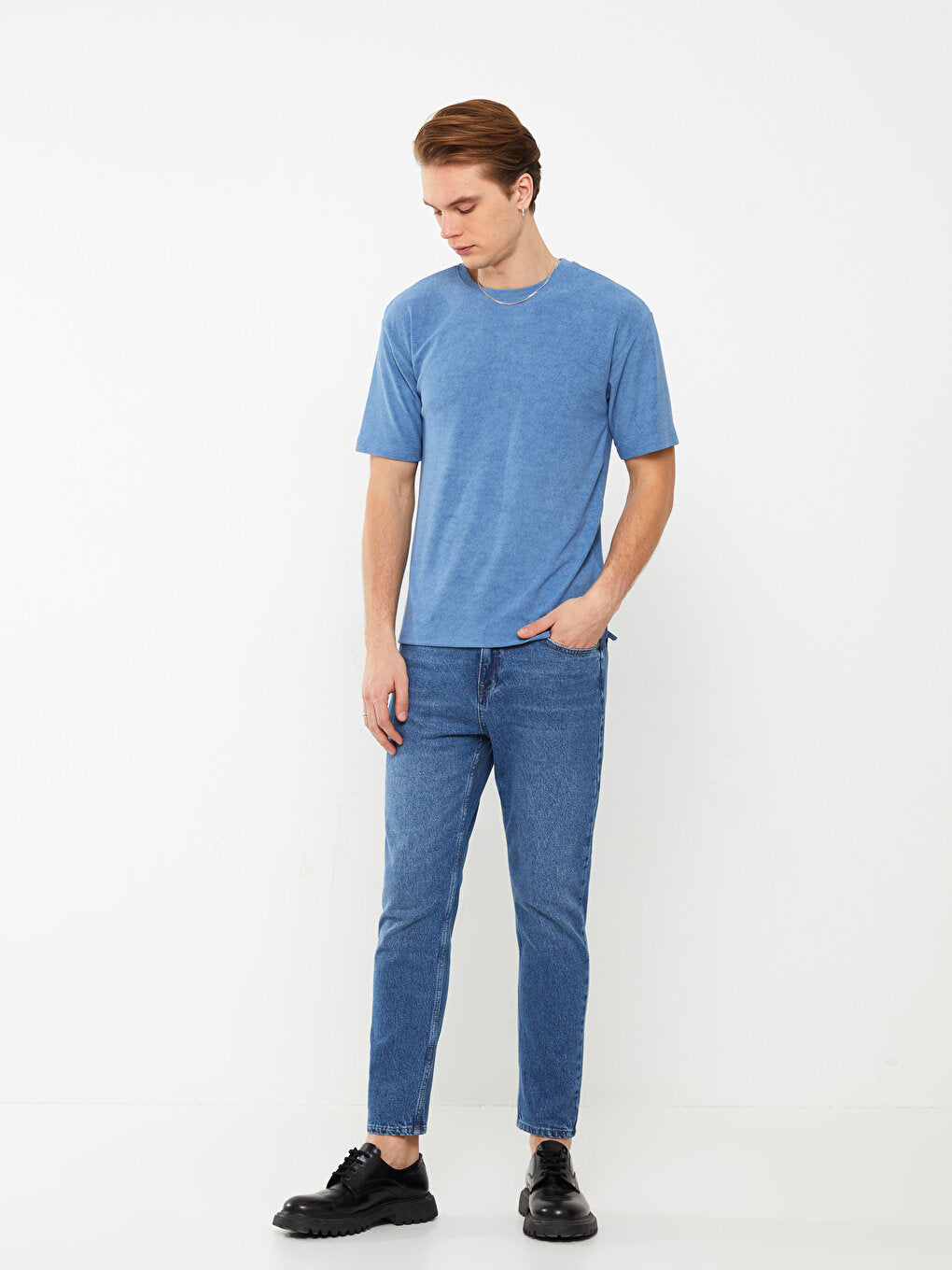 730 Carrot Pattern Men's Jean Trousers