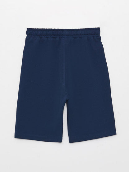 Basic Boys' Shorts with Elastic Waist