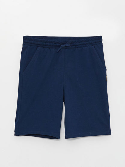 Basic Boys' Shorts with Elastic Waist