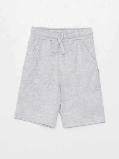 Basic Boys' Shorts with Elastic Waist