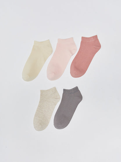 Women's Flat Booties Socks Pack of 5