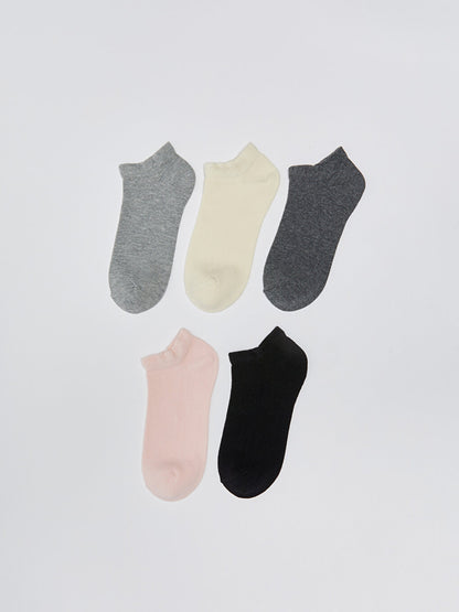 Women's Flat Booties Socks Pack of 5