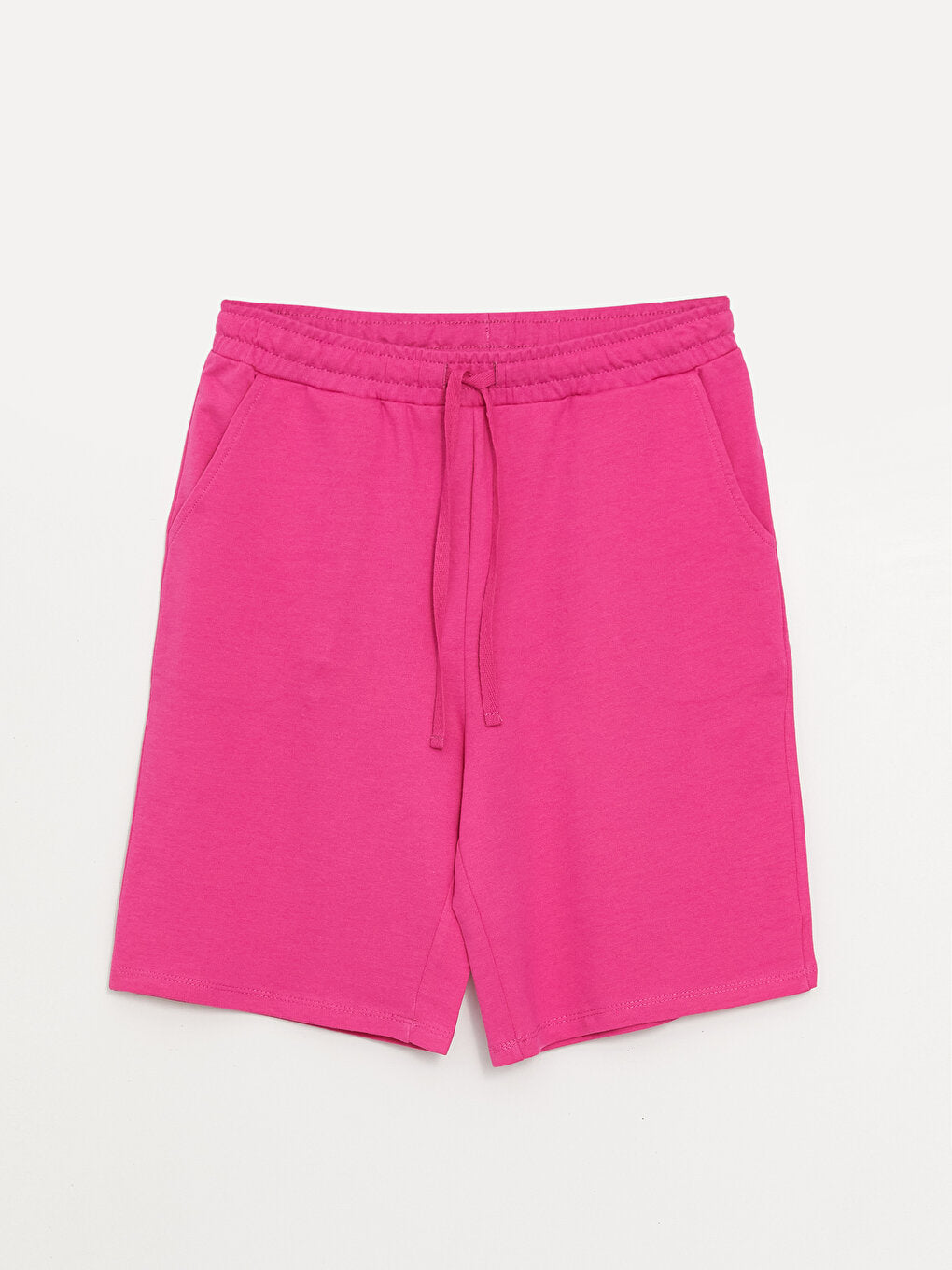 Women's Elastic Waist Straight Shorts