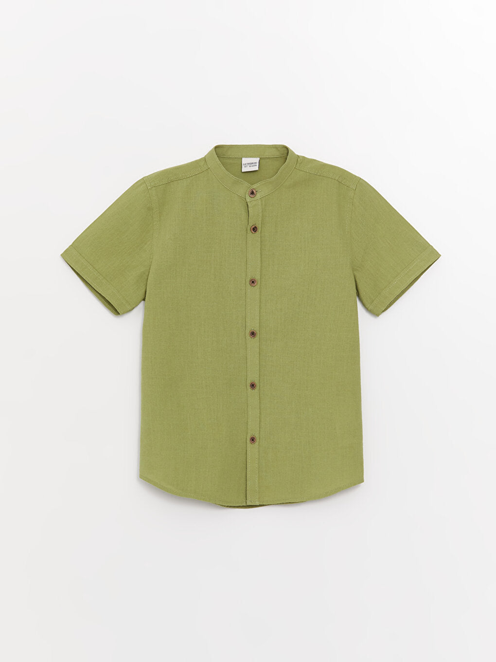 Judge Collar Basic Short Sleeve Boy's Shirt