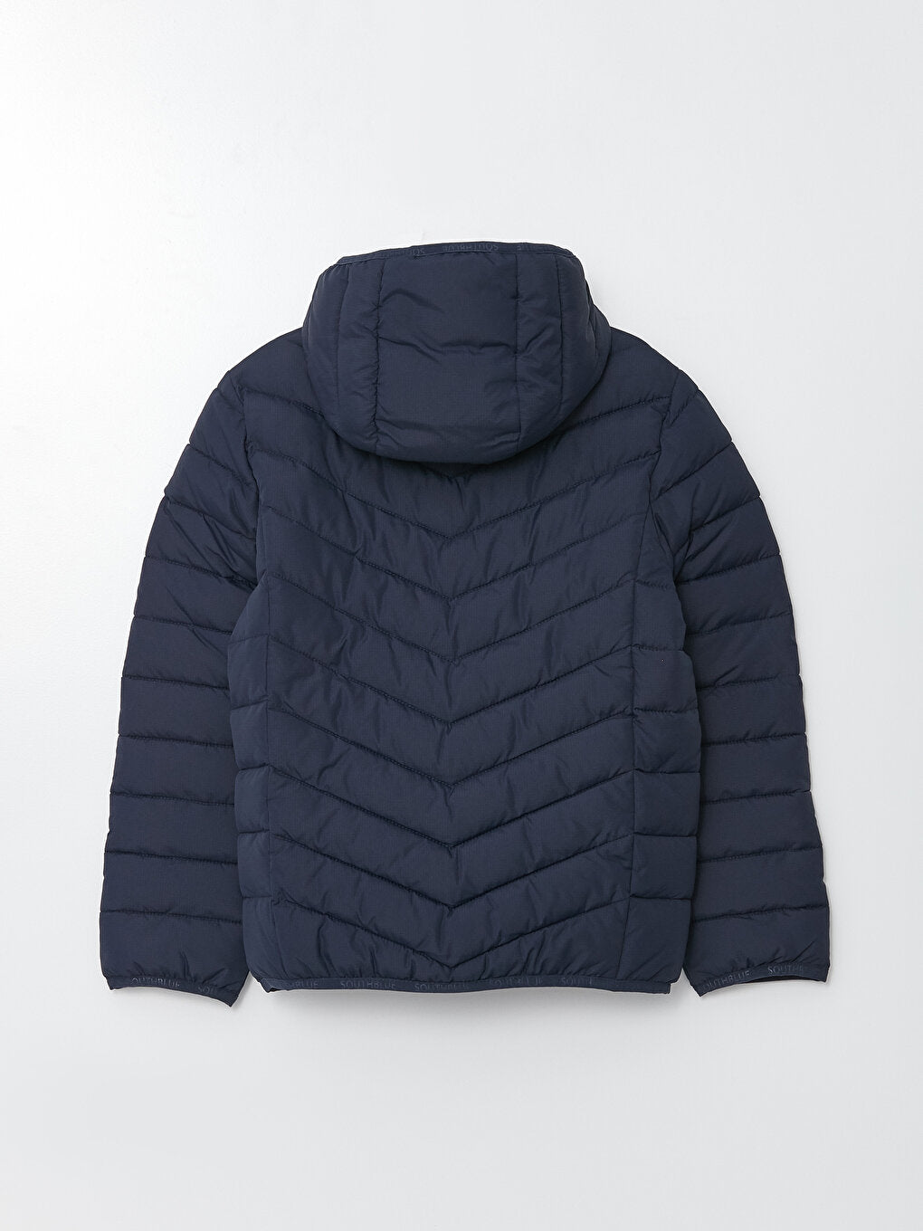 Hooded Basic Boy's Puffer Coat