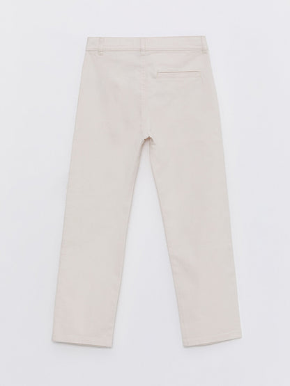 Basic Cotton Boy Trousers