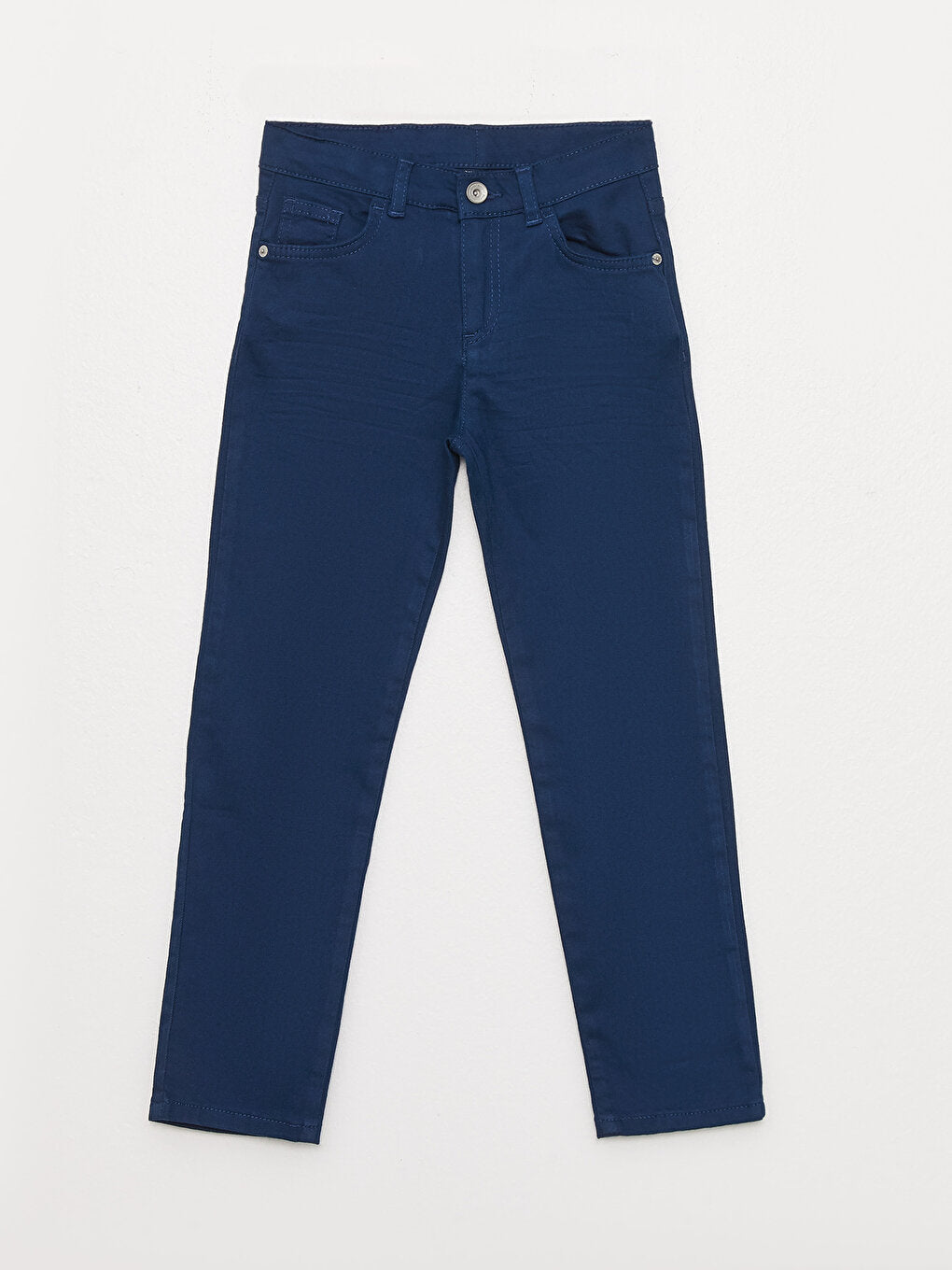 Slim Fit Basic Gabardine Boys' Trousers