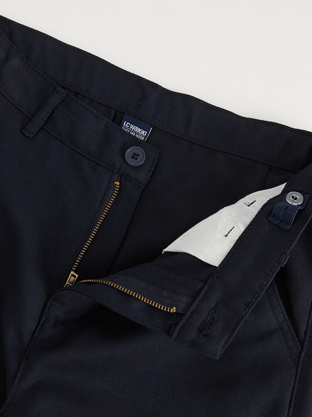 Basic Gabardine Boy's Trousers