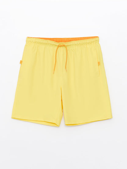 Knee-Length Men's Swim Shorts