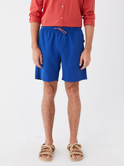 Knee-Length Men's Swim Shorts