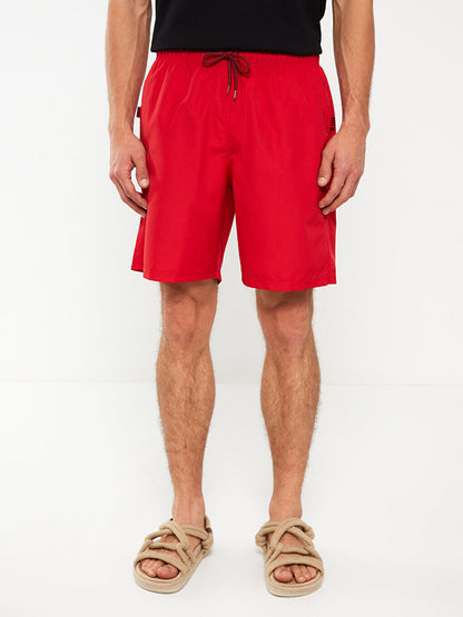 Knee-Length Men's Swim Shorts