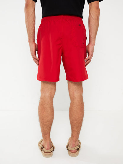 Knee-Length Men's Swim Shorts