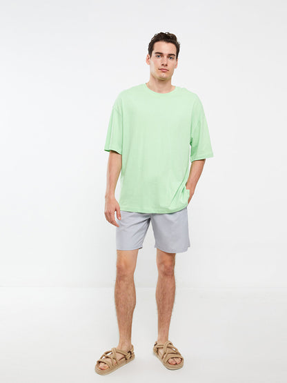 Knee-Length Men's Swim Shorts