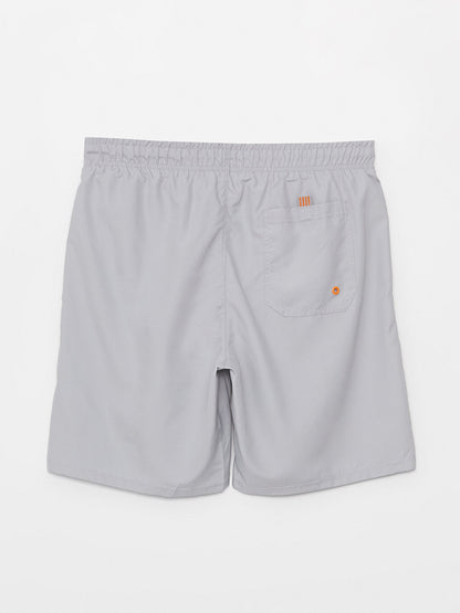 Knee-Length Men's Swim Shorts