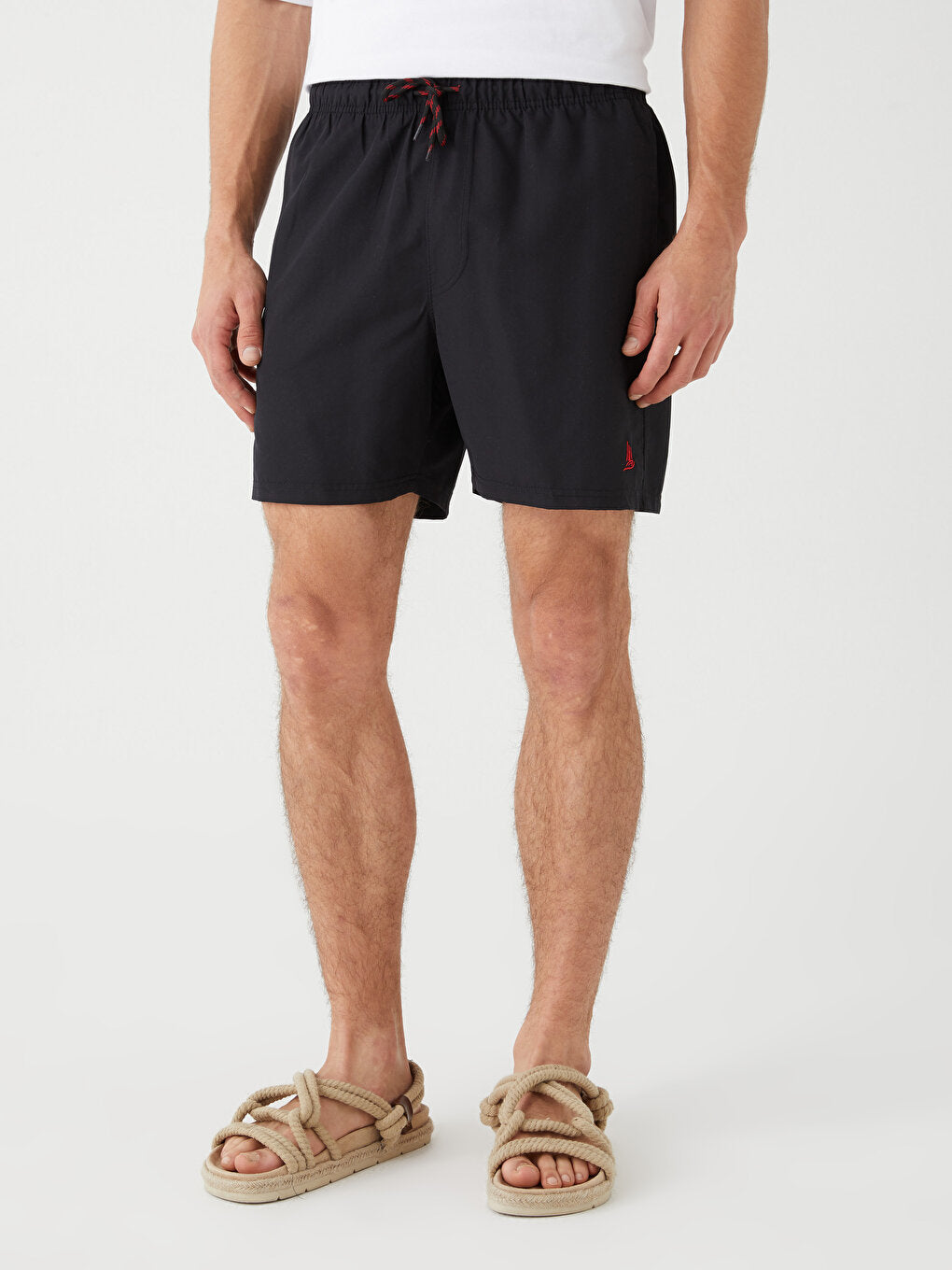 Short Printed Men's Swim Shorts